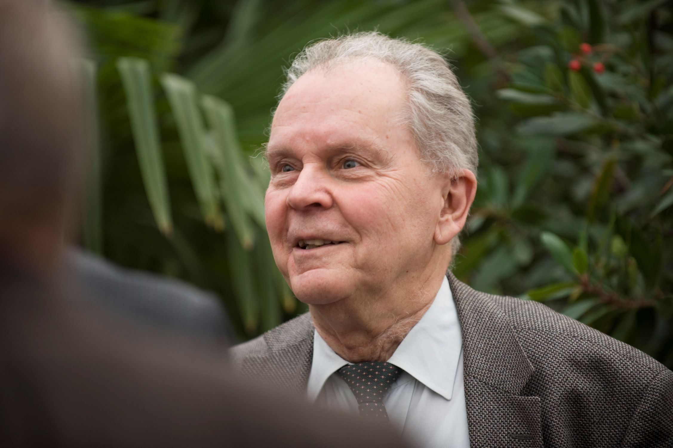 Detlef Borrmann bei der Verabschiedung von Frank Rosendahl 