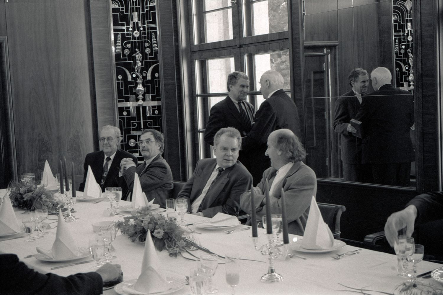 Abendessen im Goldenen Saal 