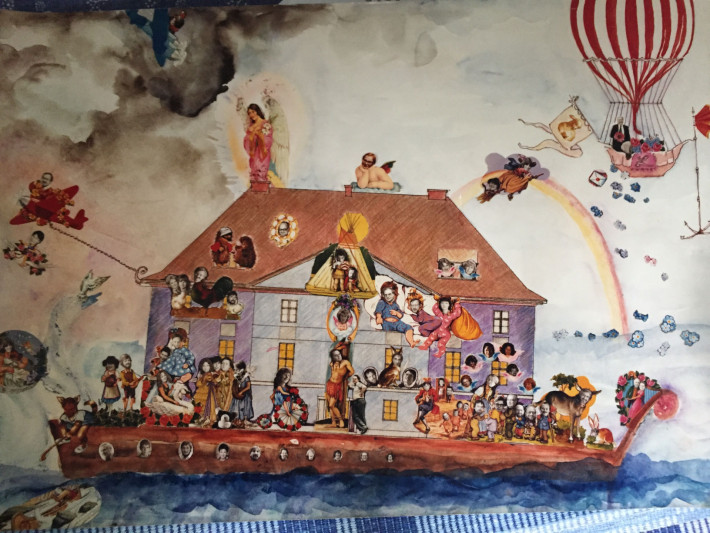 Collage erstellt zum Anschied von Eberhard Lämmert