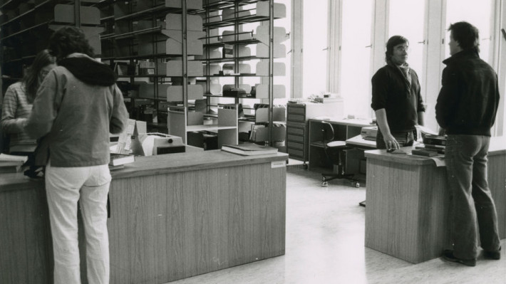 Ausleihe der Universitätsbibliothek