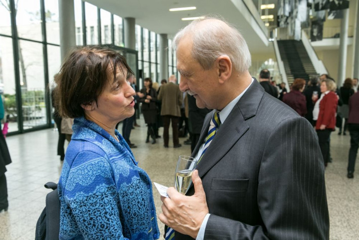 Prof. Dr. Marianne Braig und Peter Lange