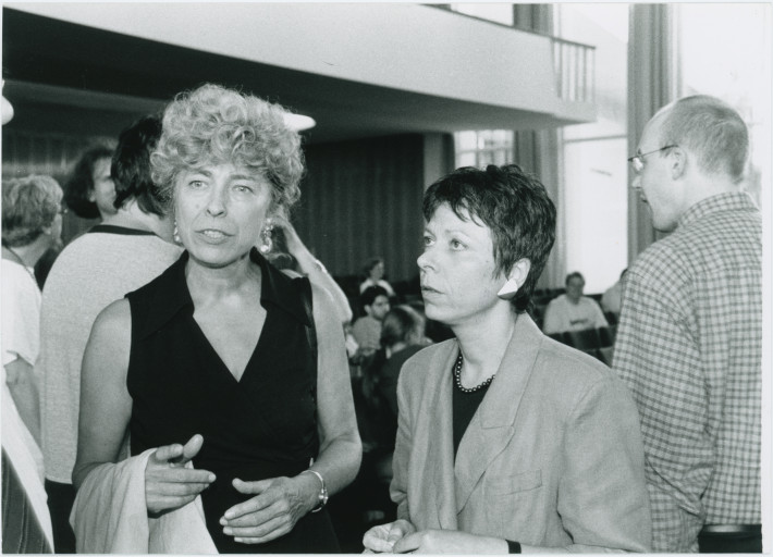 Prof. Dr. Gesine Schwan und  Anette Simonis