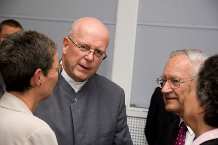 Prof. Dr. Dieter Lenzen bei der Eröffnung der Dahlem Research School