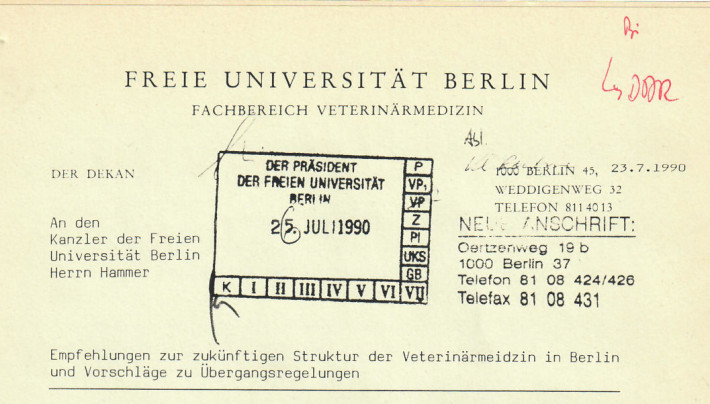 Deckblatt eines Dokuments